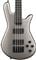 Spector NS Ethos 4 Bass Guitar with Bag Gunmetal Gloss Body View